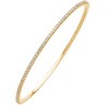 2 CTW Stackable Diamond Bangle Bracelet Ref 130686