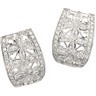 Sterling Silver Cubic Zirconia Earrings | SKU: SS-65356