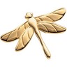 The Dragonfly Brooch | 31.75 x 23 mm | SKU: R41840
