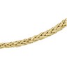 4.5 to 7.25 mm Flat Fluted Palma Chain with Lobster Clasp | 18 inches | SKU: CH152