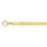 3 mm Solid Flexible Herringbone Chain with Spring Ring | SKU: CH44