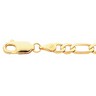 4 mm Solid Figaro Chain with Lobster Clasp | SKU: CH493